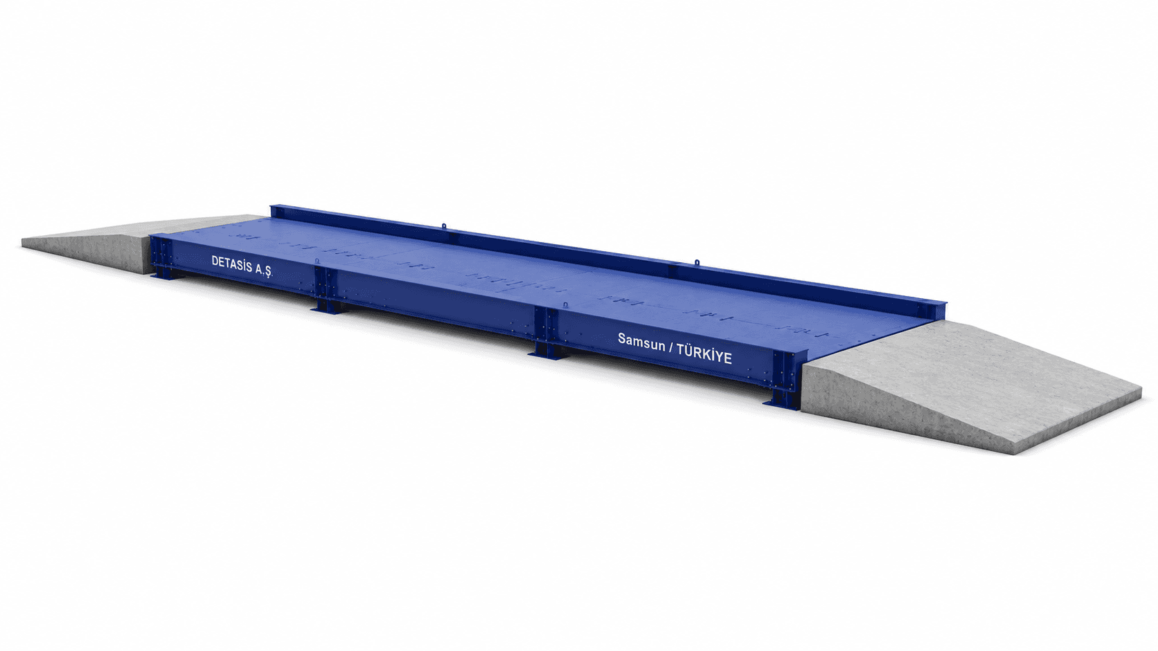 I Beam-and-Column Vehicle Scale